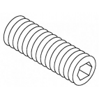 Carriage Set Screw, Nylon - 2175-0106